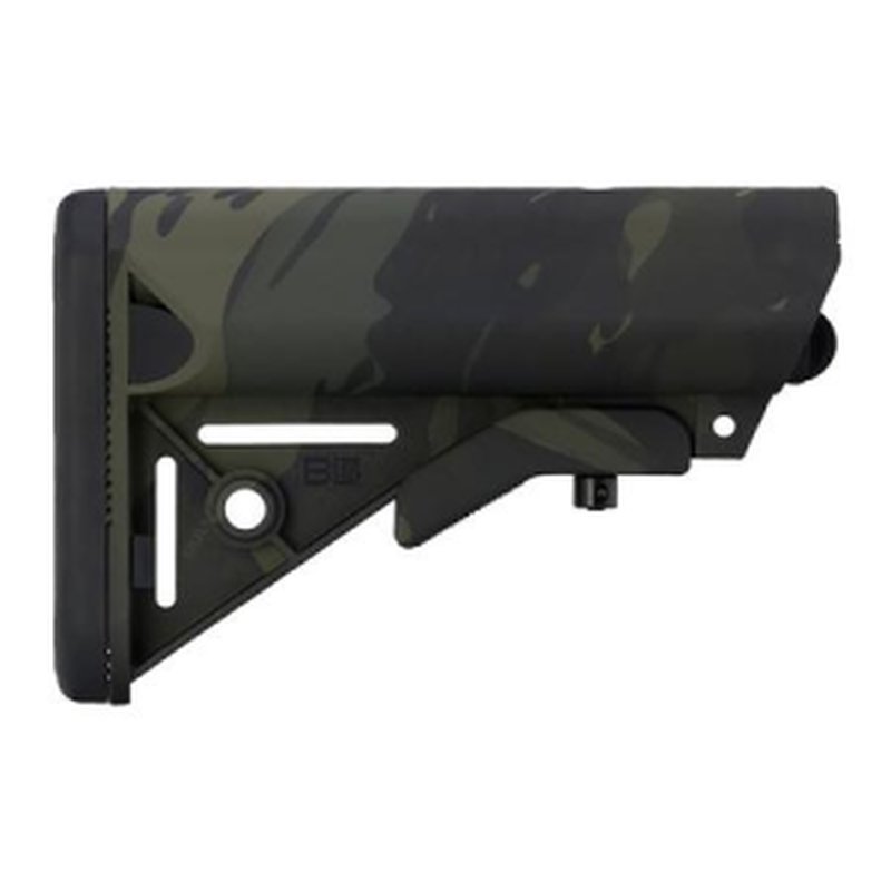 B5 Systems Enhanced SOPMOD Black Multi-Cam Synthetic for AR-Platform with Mil-Spec Receiver Extension (Tube Not Included)