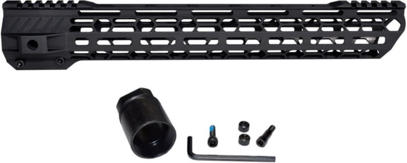 Presma 223/5.56 Super Light Free Float M-LOK Handguard w/Partial Top Rail