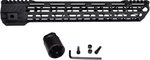 Presma 223/5.56 Super Light Free Float M-LOK Handguard w/Partial Top Rail