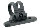 Aim Sports Modular KeyMod 1" 6061 T6 Aluminum 45 Degree Offset Mount, Anodized Black - AKMC03