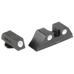 Meprolight Tru-Dot Sight for Glock 20/21/29/30, Green/Yellow - 0102223201