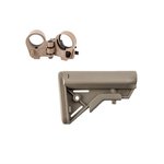 LAW Tactical Gen-S AR Folding Stock Adapter for AR-15 Buffer Tube