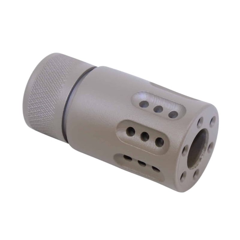 Guntec USA AR-15 Mini Slip Over Barrel Shroud with Multi Port Muzzle Brake