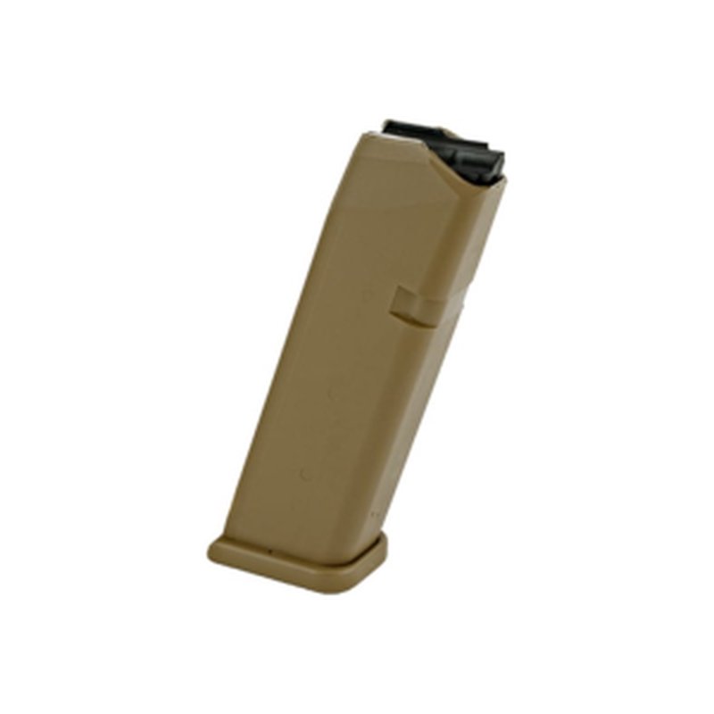 Glock 17/19X Gen5 Magazine 9mm Luger 10rd Polymer Desert/Coyote Tan