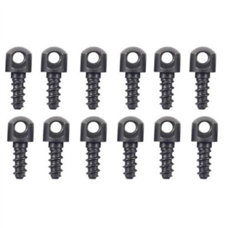 Uncle Mikes 1/2" Wood Screw Stud 12-Pack