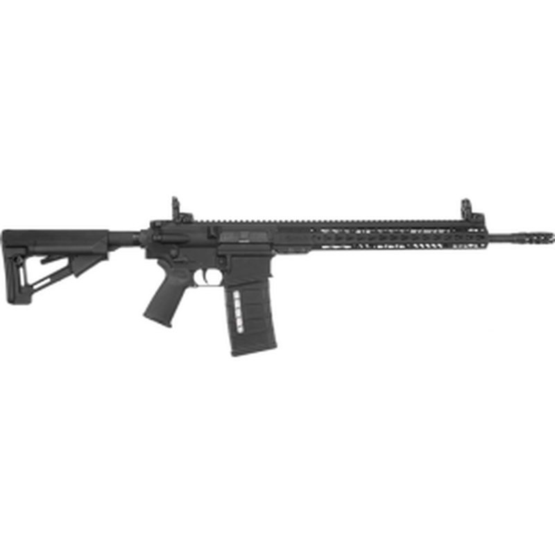 ArmaLite AR10TAC18 AR-10 Tactical Rifle Semi-Auto 308 Winchester/7.62 NATO 18" FH 25+1 MBUS Magpul STR Hard Coat Anodized/Black Cerakote