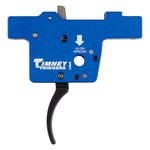 Timney Stevens 334 Single-Stage Drop-In Trigger Curved Blue 2-4 lb