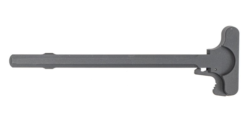 H&R Retro Charging Handle, Gray Anodized