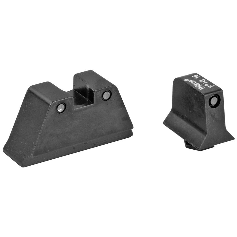 Trijicon GL204-C-600698 suppressor-height tritium night sights for Glock large frames