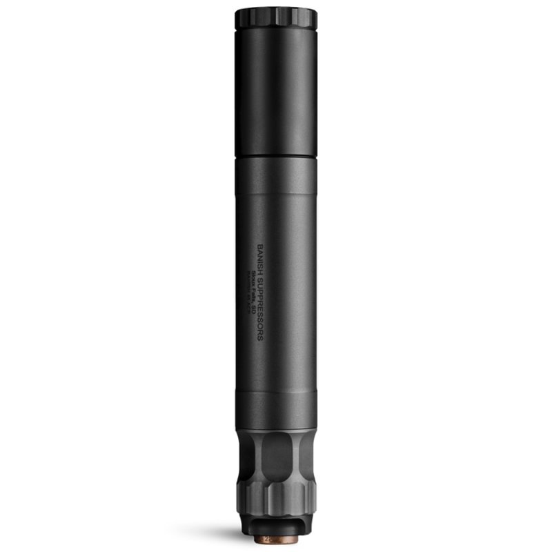 Banish BANISH 45 Multi-Caliber modular suppressor rimfire to .45 ACP - direct thread piston