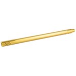 True Precision Rimfire Barrel, 22LR, Fluted, Bull Profile, Threaded, Multi-Port Compensator, Fits 10/22, Titanium Nitride Finish, Gold