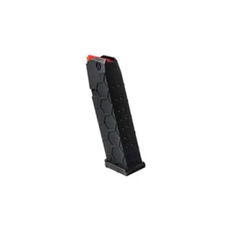 Hexmag Glock 17 9mm 17-Round Gen 3/4 Magazine Black PolyHex2