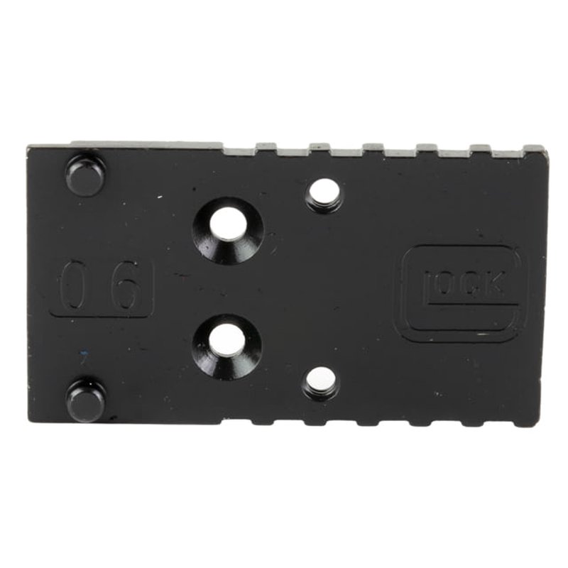 Glock MOS Adapter Plate RMSc (Black) for Trijicon/Ameriglo/Holosun optics