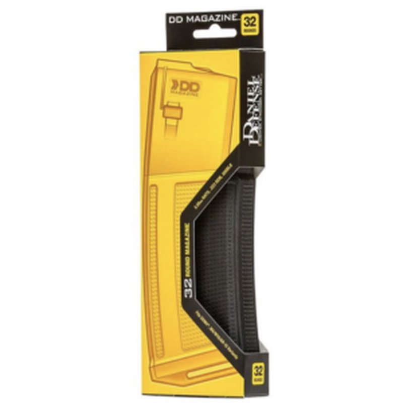 Daniel Defense DD AR-15 Magazine 32 Round 5.56x45mm NATO .223/300 Blackout Black