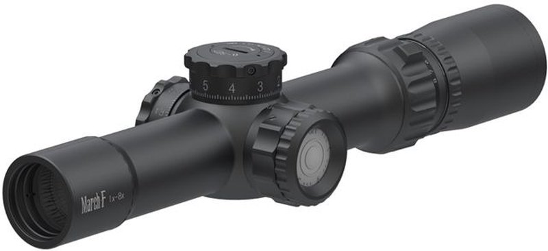 March Scopes 1-8x24mm LPVO Rifle Scope 30mm Tube First Focal Plane