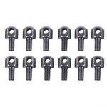 Uncle Mike's 12-Pack Dome Swivel Stud #10-32 x 3/8"