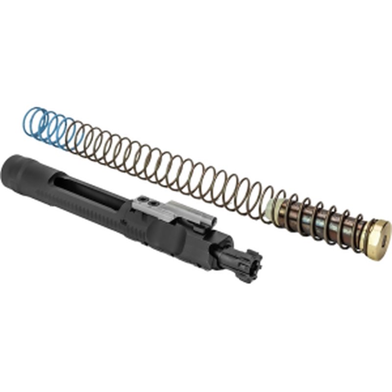 Griffin Armament Enhanced Gas Pocket AR-15 Bolt Carrier Group with Spring and Buffer