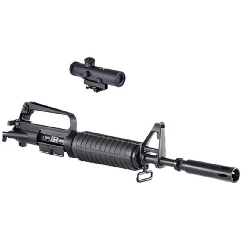 Xm177e2 Complete Upper Receiver & 4x Retro Carry Handle Scope