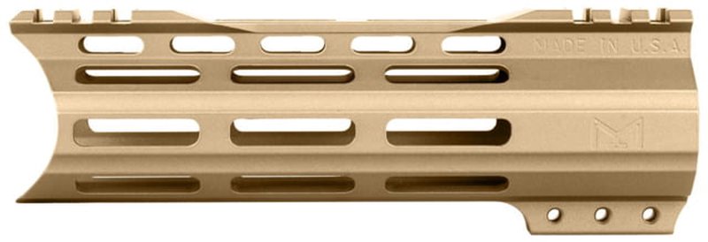 ABC RIFLE COMPANY Custom Hybrid Top Cut Super Slim AR-15 M-LOK Handguard, 7in, Flat Dark Earth