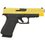 Glock 48 Gen5 MOS 4.17in 9mm Gold Glitter 10-Round Pistol