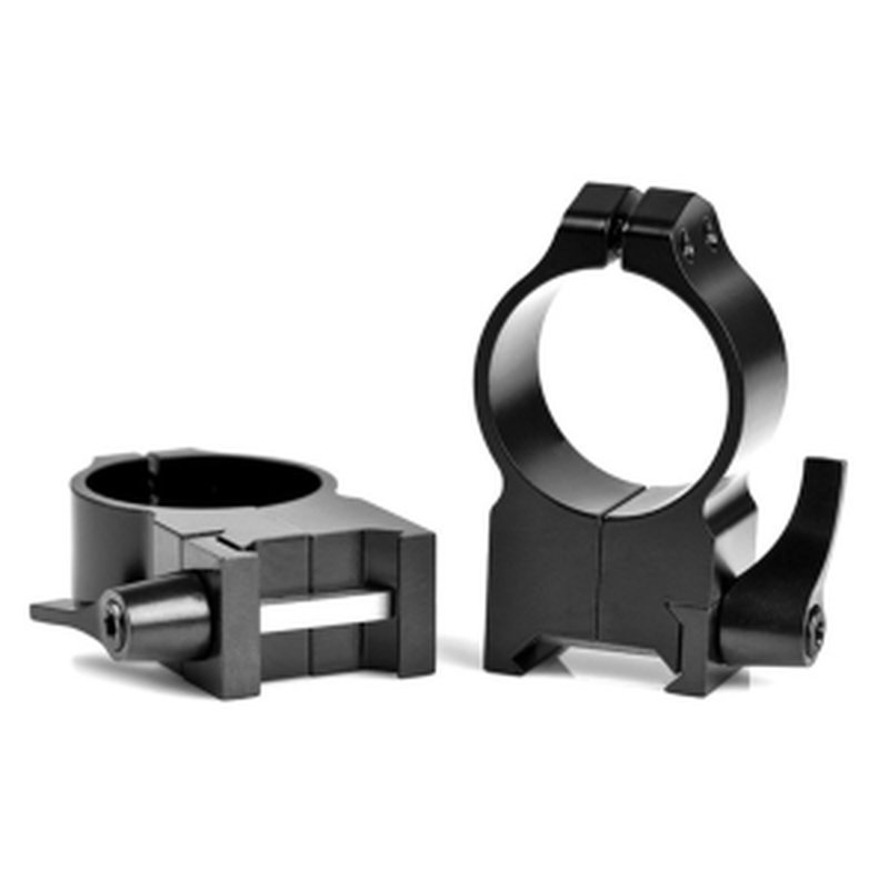 Warne Maxima 30mm Quick Detach Extra High Matte Rings 216LM