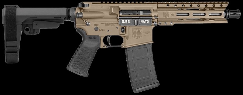 Diamondback DB15 AR-15 5.56 NATO 7 Inch Barrel Flat Dark Earth