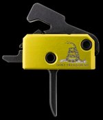 Rise Armament RA140FDTOM Don't Tread On Me AR-Platform Trigger, Single-Stage, 3.5 lb