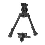 Versa-Pod Model 2 Standard Bipod w/Universal Adapter 9\" - 12\", Black