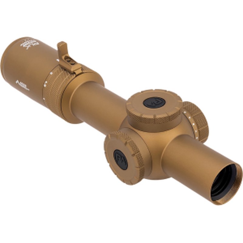 Primary Arms Compact PLx Rifle Scope 1-8x 24mm Illuminated ACSS Nova 5.56/.308 Fiber Wire Reticle Flat Dark Earth
