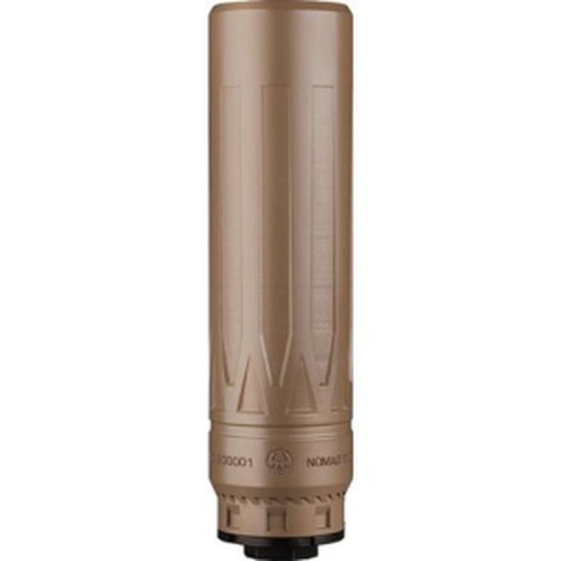 DEAD AIR Nomad-Ti XC FDE 7.62mm Silencer Direct Thread