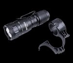 Nextorch TA21 Tactical Flashlight Set 1300 Lumen 160 m Beam FR-1 Ring TA21-SET