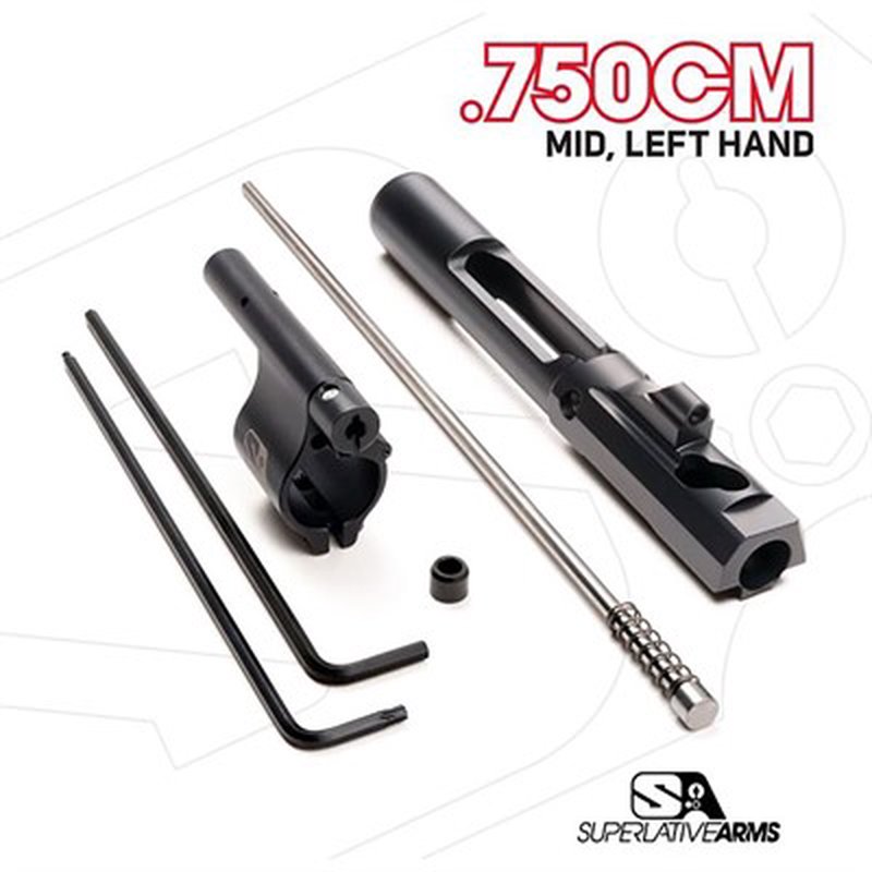Superlative Arms AR-15 .750" Clamp-On Adjustable Piston Gas Block Mid-Length