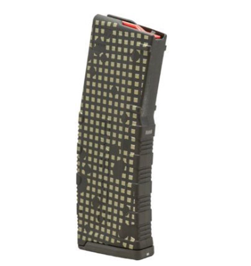 Amend2 AR-15 Mod-2 Magazine 5.56 NATO / .223 / 300 Blackout Desert Night Camouflage Olive Drab Green, 30 Round