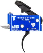 TriggerTech AR15 Single-Stage Diamond Pro Curved Trigger