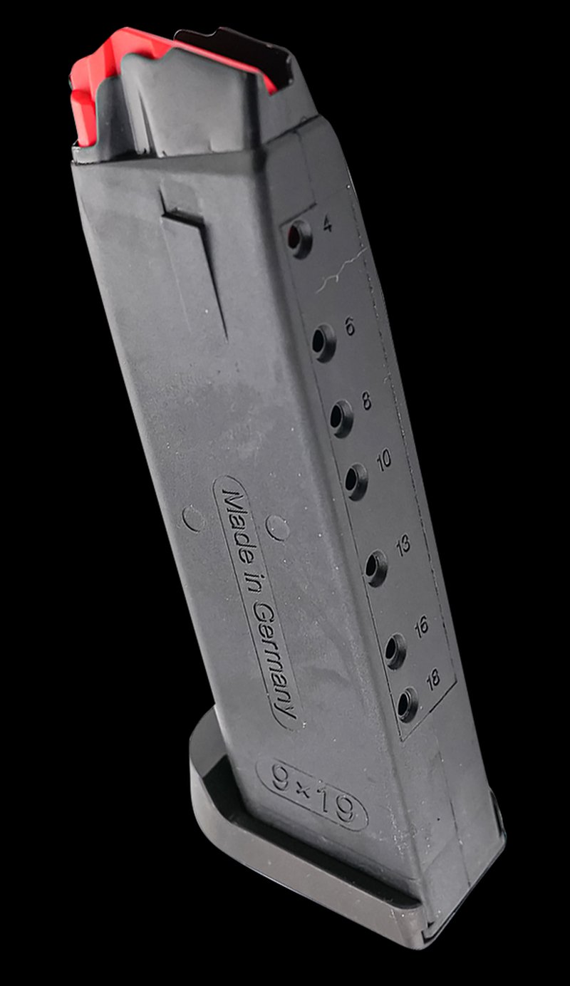 HK USP 9mm 18-Round Magazine Steel With Polymer Coating