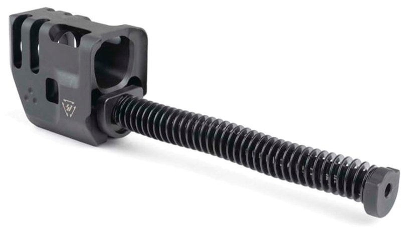 Strike Industries Mass Driver Compensator Gen 5 Glock 17/19 9mm Black