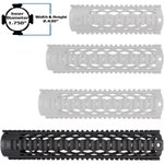 Yankee Hill 9635DX Diamond Series Forearm 12.6" AR-15 Aluminum Black