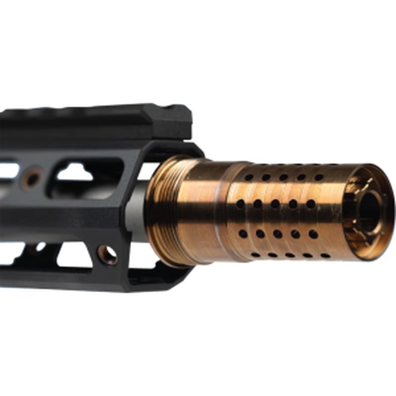 Q LLC Cherry Bomb Muzzle Brake 8.6 Blackout 5/8x24 Threads 17-4 Stainless Steel 2.27" OAL