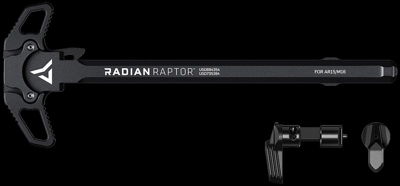 Radian Weapons Raptor Ambidextrous AR-15 Charging Handle 45/90 Talon Safety