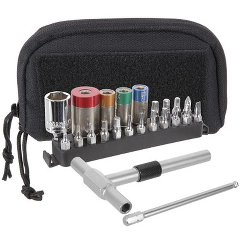 Fix It Sticks FIS Torque Limiter Kits 65 45 25 15 In-Lb with T-Way Wrench 3/16 Extended Ball End Hex Bit Set