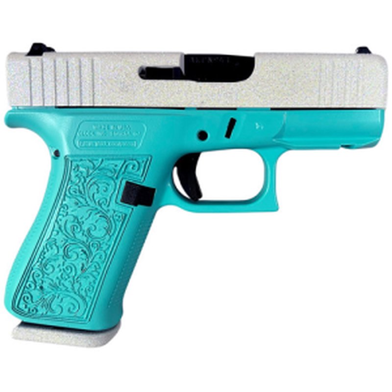 Glock G43X 9mm 3.41" 10rd Robbin Egg Blue