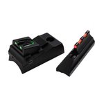 Traditions Williams Aluminum Fiber Optic Sight Set for Tapered Barrels - A1573