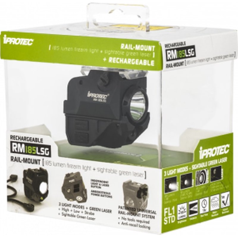 Iprotec 6751 RM185LSR CMPT 185 LU LGT/GRN LAS REC