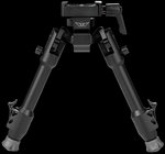 Warne Skyline Precision Bipod Arca-Swiss Rail Interface Aluminum 6.9–9.1 in Height Black