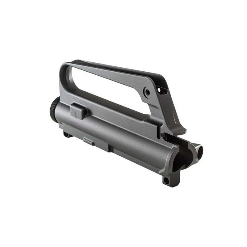 Luth-AR A1 .223 Rem/5.56 Striped Upper Receiver w/ M4 Feed Pump, Hardcoat Anodized Black - UR-01-