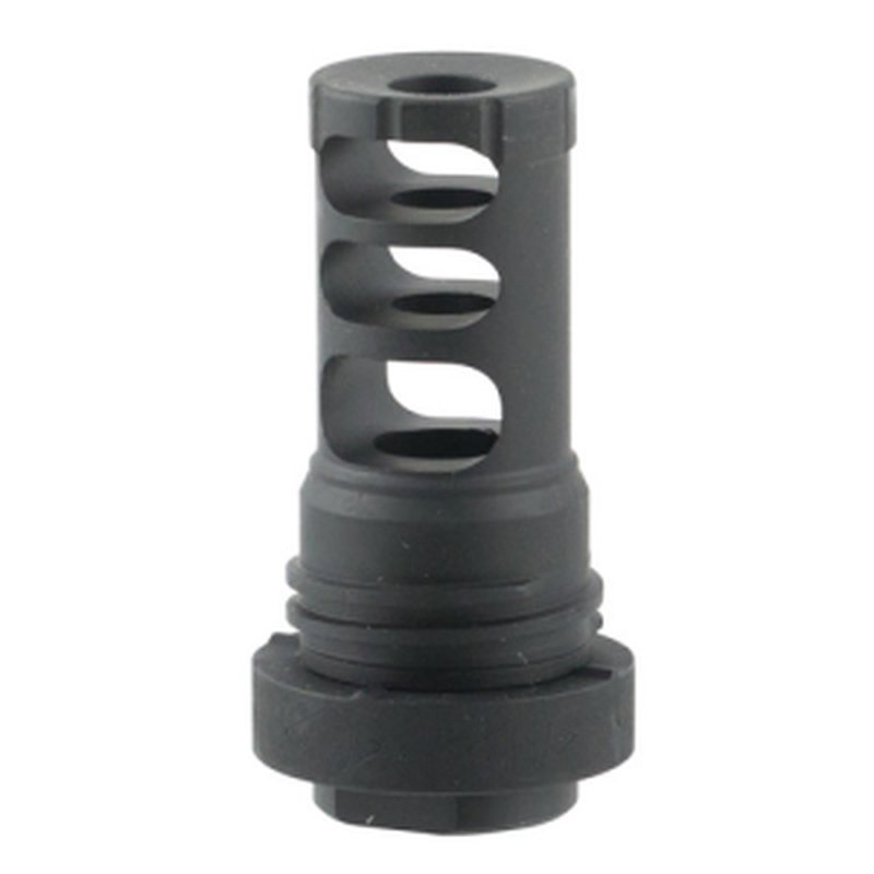 YANKEE HILL MACHINE COMPANY QD Muzzle Brake Black Steel 1228 tpi 2.5 inches 5.56x45