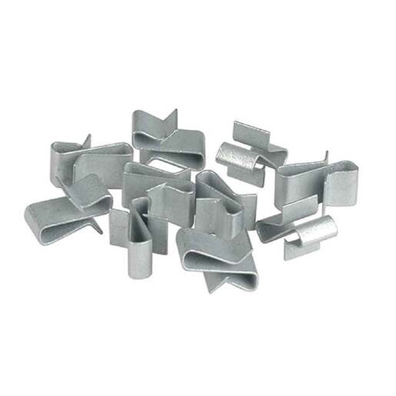 C.E. Smith FRNECLP 3/8 Boat Trailer Frame Clips - Zinc Plated Steel, 10-Pack