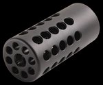 Tactical Solutions Pac-Lite .22 LR Compensator 1/2-28 Threads Matte Black Aluminum PLCMPMB