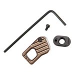 Battle Arms Development BAD-EMMR-L AR-15 Extended Magazine Release Button FDE