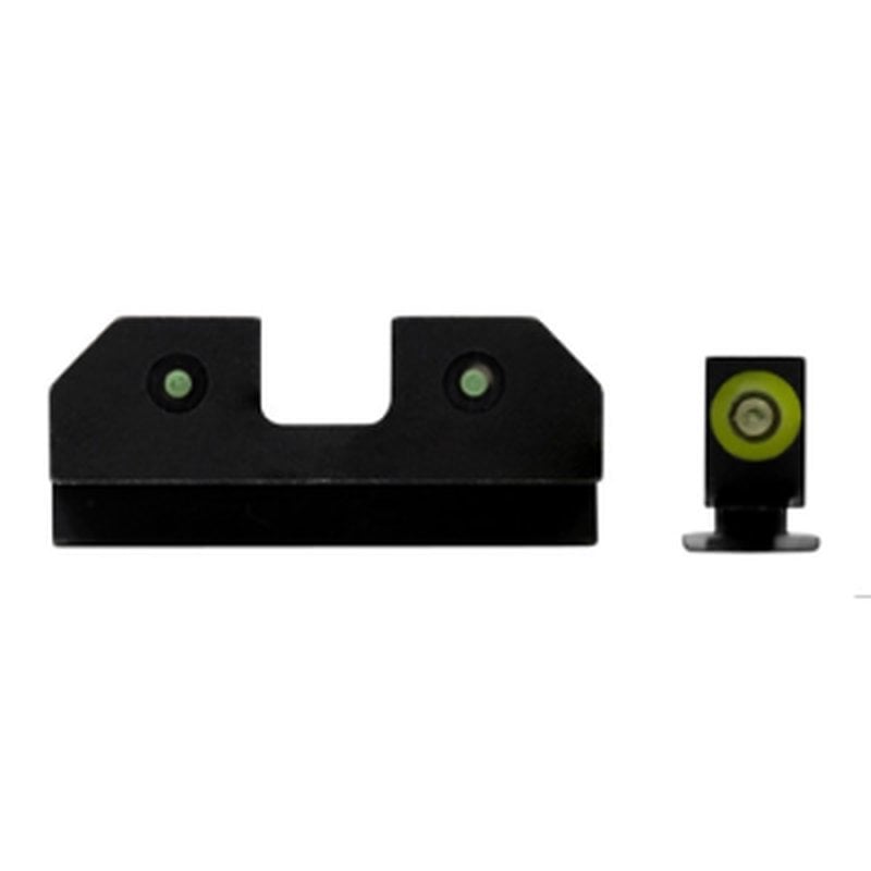 XS Sights R3D Night Sights Green Front Dot for Glock 20/21/29/30 (R013P-6G)